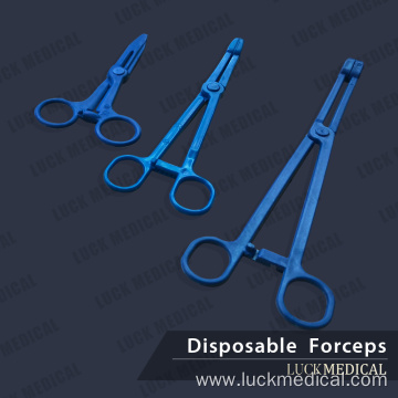 Disposable Medical Tweezers Surgical Plastic Forceps